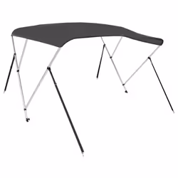 vidaXL 3 Bow Bimini Top Anthracite 183x196x137 cm Boat Storage Canopy Awning - Additional view 9