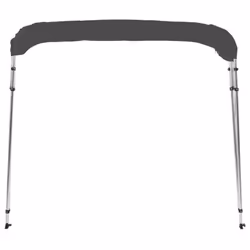 vidaXL 4 Bow Bimini Top Anthracite 243x196x137 cm Boat Storage Canopy Awning