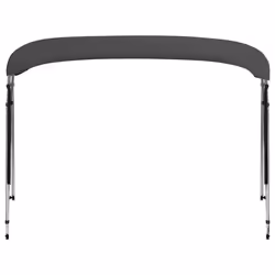 vidaXL 4 Bow Bimini Top Anthracite 243x(230-244)x137 cm Boat Canopy Awning - Additional view 4