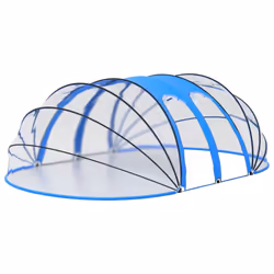 vidaXL Pool Dome Oval 620x410x205 cm Swimming Pool Cover Tent Spa Accessory