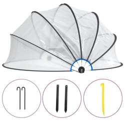 vidaXL Pool Dome Built in Above Ground Swimming Pool Cover Tent Accessory