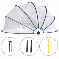 vidaXL Pool Dome Built in Above Ground Swimming Pool Cover Tent Accessory - Additional view 8