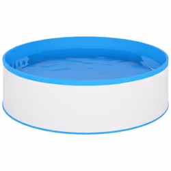 vidaXL Splasher Pool White Outdoor Inflatable Above Ground Swimming Pool Spa - Additional view 2