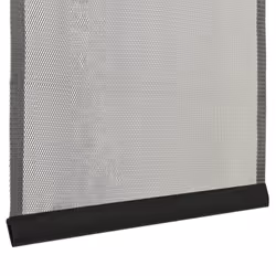 vidaXL Insect Door Screen with Mesh Curtain Fly Screen Blind Black Polyester