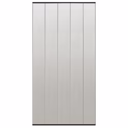 vidaXL Insect Door Screen with 5-Piece Mesh Curtain Black 120x240 cm Indoor