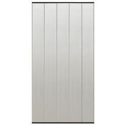vidaXL Insect Door Screen with 5-Piece Mesh Curtain Black 120x240 cm Indoor