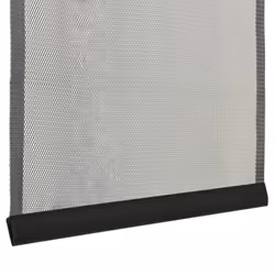 vidaXL Insect Door Screen with 10-Piece Mesh Curtain Black 240x240 cm Indoor - Additional view 6