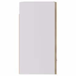 vidaXL 2x Kitchen Cabinets Sonoma Oak Engineered Wood Home Storage Organiser - Additional view 8
