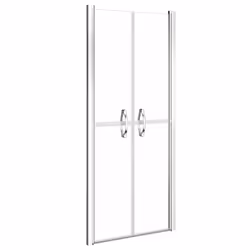 vidaXL Shower Door Clear ESG 71x190 cm Enclosure Screen Bath Cabin Bathroom
