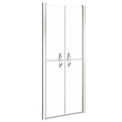 vidaXL Shower Door Clear ESG 71x190 cm Enclosure Screen Bath Cabin Bathroom