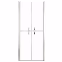 vidaXL Shower Door Clear ESG 76x190 cm Enclosure Screen Bath Cabin Bathroom
