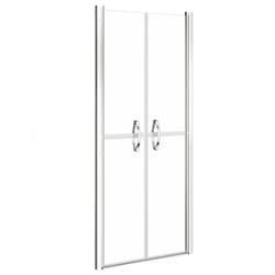 vidaXL Shower Door Clear ESG 96x190 cm Enclosure Screen Bath Cabin Bathroom