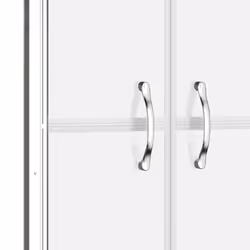 vidaXL Shower Door Frosted ESG 76x190 cm Enclosure Screen Bath Cabin Bathroom