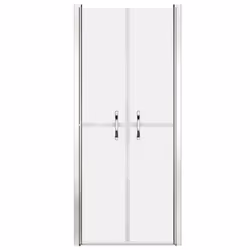 vidaXL Shower Door Frosted ESG 86x190 cm Enclosure Screen Bath Cabin Bathroom