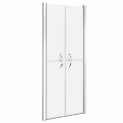 vidaXL Shower Door Frosted ESG 91x190 cm Enclosure Screen Bath Cabin Bathroom