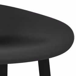 vidaXL Bar Set 7 Piece Black Dining Room Kitchen Chair Stool Table Furniture - Additional view 10