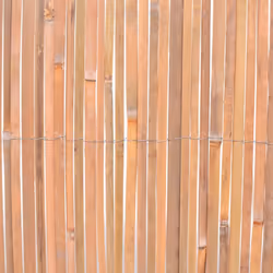 vidaXL 2x Bamboo Fences 100x400cm Garden Patio Barrier Enclosure Fence Panel - Additional view 4
