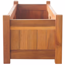 vidaXL 2x Acacia Wood Garden Raised Beds Wooden Flower Plant Bed Pot Planter - Additional view 4
