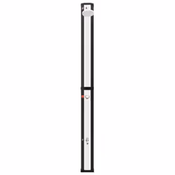 vidaXL Outdoor Solar Shower with Shower Head and Faucet 35 L Showering Stand