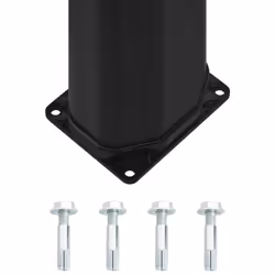 vidaXL Outdoor Solar Shower with Shower Head and Faucet 35 L Black Garden - Additional view 11