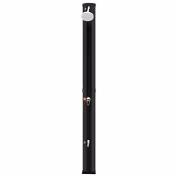 vidaXL Outdoor Solar Shower with Shower Head and Faucet 35 L Black Garden - Additional view 5