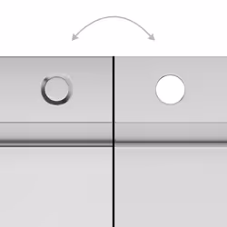 vidaXL Handmade Kitchen Sink Stainless Steel Plumbing Fixture Utility Basin - Additional view 7