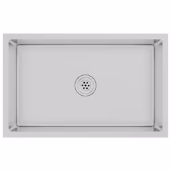 vidaXL Handmade Kitchen Sink Stainless Steel Plumbing Utility Waste Basin