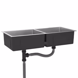 vidaXL Handmade Kitchen Sink Stainless Steel Plumbing Utility Waste Basin