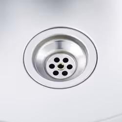 vidaXL Handmade Kitchen Sink Stainless Steel Plumbing Utility Waste Basin - Additional view 8