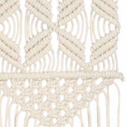 vidaXL Macrame Wall Hanger Cotton Decor Hanging Tapestry Backdrop Dreamcatcher - Additional view 4