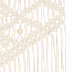 vidaXL Macrame Wall Hanger Cotton Decor Hanging Tapestry Backdrop Dreamcatcher - Additional view 4