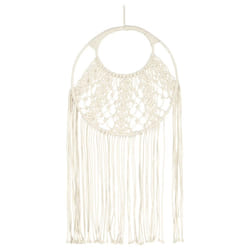 vidaXL Macrame Wall Hanger Cotton Decor Hanging Tapestry Backdrop Dreamcatcher