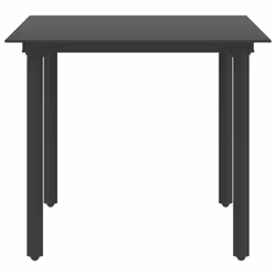VidaXL 313109 outdoor table Black