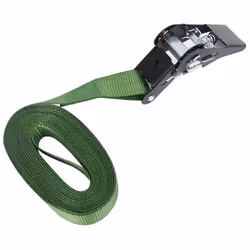 VidaXL Ratchet Tie Down strap Polyester Green - Additional view 5