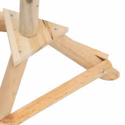 vidaXL Solid Firwood Standing Bird Feeder Peanut Feeding Station Yard Outdoor - Additional view 5