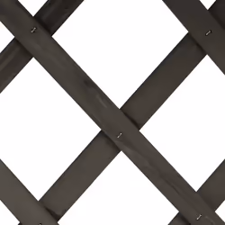 vidaXL Solid Firwood Garden Trellis Planter Grey Flower Raised Bed Box Home - Additional view 4