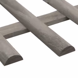 vidaXL 10x Firwood Lawn Edgings 4.4 m Border Panel Fence Barrier Home Garden