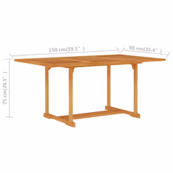 VidaXL 315103 outdoor table - Additional view 6
