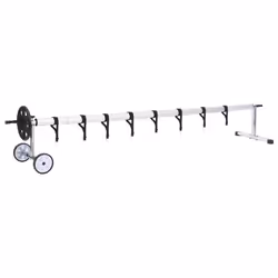 vidaXL Pool Cover Roller Pool Roll Cover Protector with Stainless Steel Base