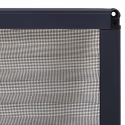 vidaXL Plisse Insect Screen for Windows Aluminium Anthracite 80x120 cm Indoor - Additional view 5