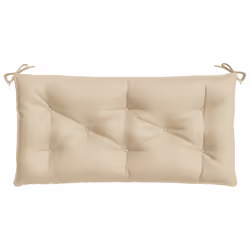 vidaXL Garden Bench Cushion Beige 39.4""x19.7""x 2.8"" Fabric