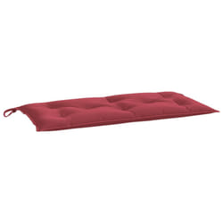 vidaXL Garden Bench Cushion Wine Red 39.4""x19.7""x 2.8"" Fabric