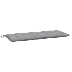 vidaXL Garden Bench Cushion Gray 47.2""x19.7""x2.8"" Fabric