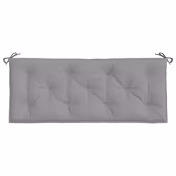 vidaXL Garden Bench Cushion Gray 47.2""x19.7""x2.8"" Fabric
