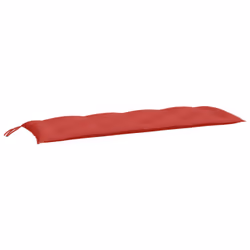 vidaXL Garden Bench Cushion Red 59.1""x19.7""x2.8"" Fabric