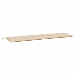 vidaXL Garden Bench Cushion Beige 78.7""x19.7""x 2.8"" Fabric
