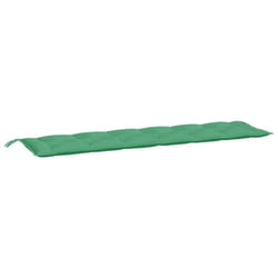 vidaXL Comfortable Garden Bench Cushion in Vibrant Green - Outdoor Patio Seat Cushion, Made of Durable Oxford Fabric, 78.7x19.7x2.8 with Hollow Fib