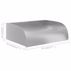 vidaXL Waterfall 45x34x14 cm Stainless Steel 304 Garden Swimming Pool Fountain - Additional view 6