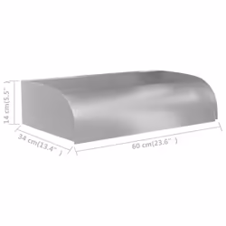 vidaXL Waterfall 60x34x14 cm Stainless Steel 304 Garden Swimming Pool Fountain - Additional view 6