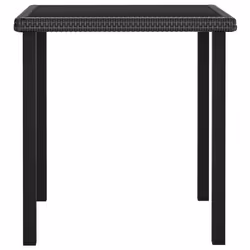 VidaXL 315114 outdoor table Black